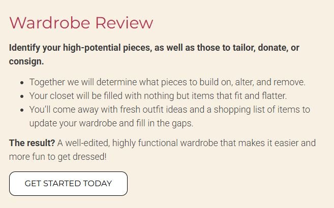 Personal shopper selecting clothing for client in Toronto boutique