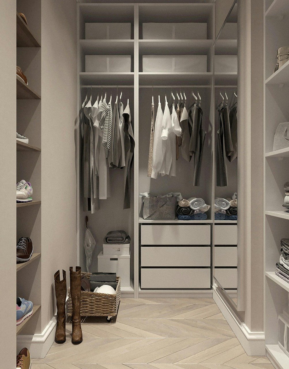 Closet edit session by Wardrobe Whisperer in Toronto home